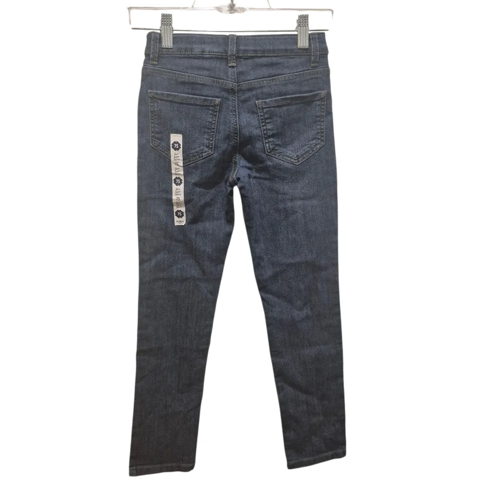 New OshKosh B'gosh Super Skinny Denim Jeans Size 7S NWT Blue Girls Kids